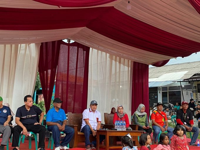 Wakil Wali Kota Bekasi Tri Adhianto Membuka Club Bola Voli M3VC (Mas Tri Adhianto Volley Ball Club) Kota Bekasi