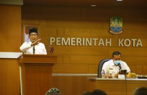 GUBERNUR JABAR DAN PLT. WALI KOTA BEKASI BERIKAN ARAHAN PADA ASN DI LINGKUP KOTA BEKASI