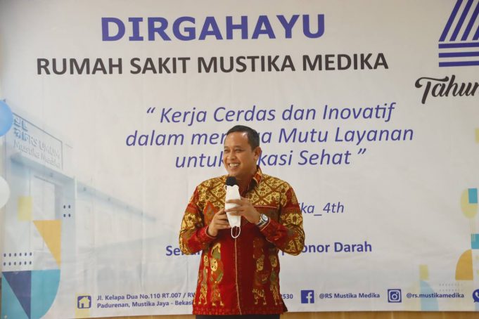 PLT WALI KOTA BEKASI HADIRI HUT KE-4 RS MUSTIKA MEDIKA
