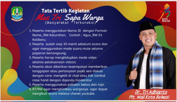 Pemkot Bekasi Lanjutkan Program Mas Tri Sapa Warga Bentuk Komunikasi Terbaru Kepada Masyarakatnya