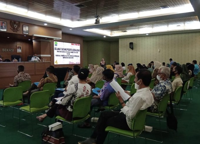 Pemerintah Kota Bekasi Gelar Sosialisasi Perda Nomor 07 Tahun 2021 Kepada Pengurus Koperasi dan Pelaku UMKM