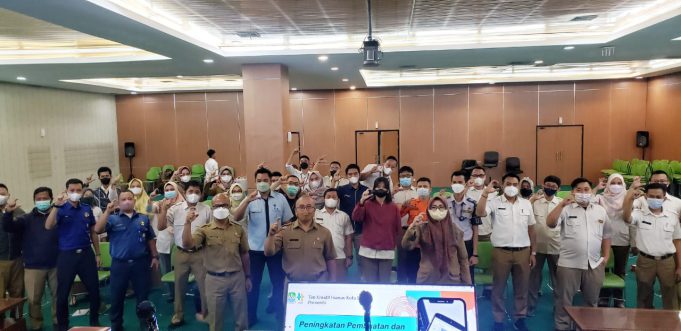 Humas Setda Kota Bekasi Lakukan Penguatan Fungsi PPID dan Pengelolaan Medsos Pemerintah