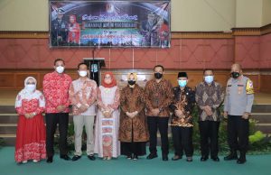 EX DANDIM 0507/Bekasi Kolonel Arm. Iwan Aprianto, S.I.P Serah Terima Jabatan Dengan Letnan Kolonel Kav. Luluk Setyanto, M.P.M sebagai DANDIM 0507/Bekasi