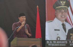 PLT. WALI KOTA BEKASI HADIRI ACARA SOSIALISASI 4 PILAR KEBANGSAAN