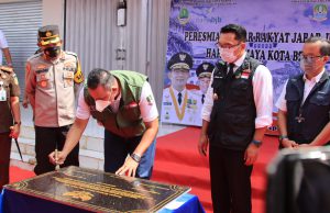 Gubernur Jabar Resmikan Pasar Rakyat Harapan Jaya Bekasi Utara