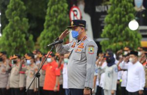 Plt Wali Kota Pimpin Apel Gelar Pasukan Operasi Ketupat Jaya Tahun 2022