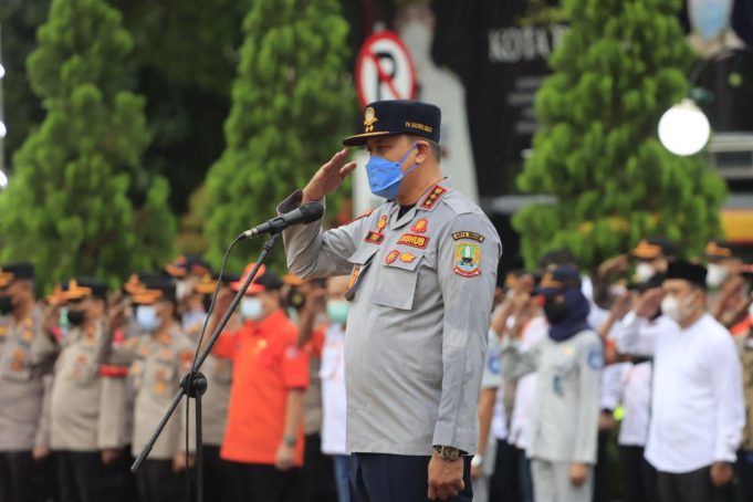 Plt Wali Kota Pimpin Apel Gelar Pasukan Operasi Ketupat Jaya Tahun 2022