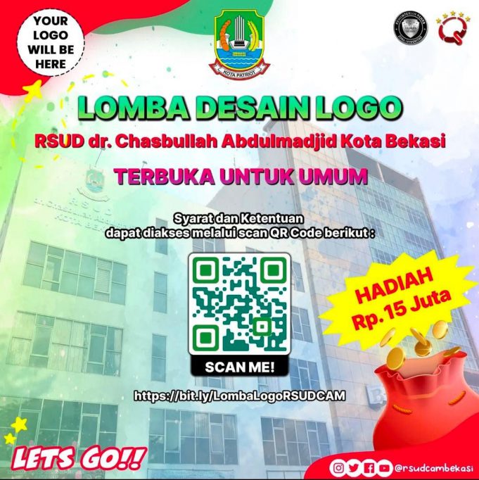 Terbuka Untuk Umum, RSUD dr. Chasbullah Abdul Majid Kota Bekasi Sayembara Pembuatan Untuk Logo Resmi