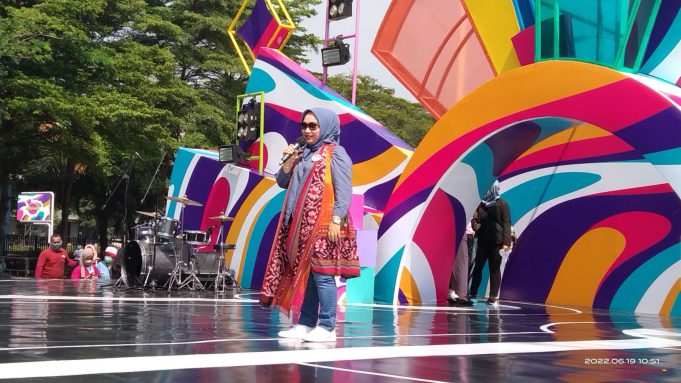 Hadir Sebagai Juri Wiwiek Hargono Tri Adhianto Bangga Berada Ditengah Anak Muda Kreatif