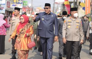 Pawai Taaruf MTQ XXIV Tingkat Kota Bekasi Berlangsung Meriah