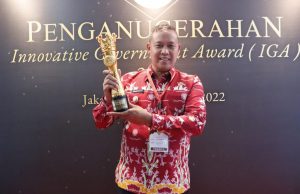 Pemkot Bekasi Raih Penghargaan Kota Terinovatif di Ajang Innovative Government Award 2022