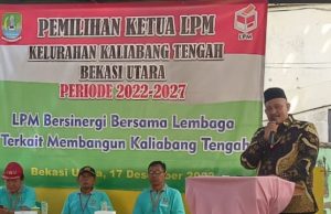 Wahyu BK Terpilih Menjadi Ketua LPM Kelurahan Kaliabang Tengah Kecamatan Bekasi Utara