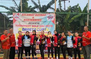 CLUB M3 (MAS TRI ADHIANTO) KOTA BEKASI MENJUARAI TURNAMEN SEKALIGUS MENYABET PENGHARGAAN PEMAIN TERBAIK PIALA BARETA CUP 1 KABUPATEN BEKASI