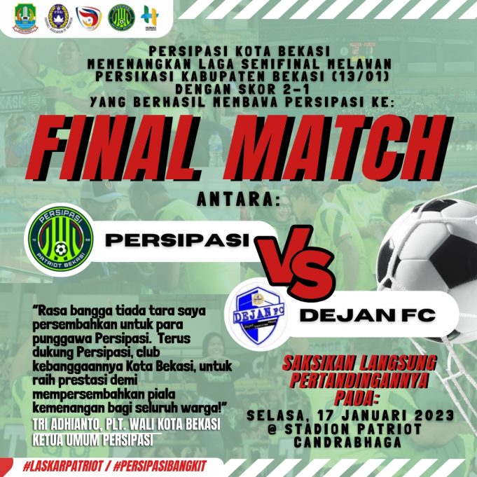 Menang 2 – 1 Dalam Semifinal, Persipasi Optimis Menjadi Juara Liga 3 Seri 1 Jawa Barat