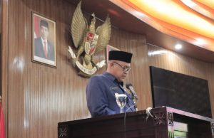 Tri Adhianto Plt. Wali Kota Bekasi Hadiri Rapat Paripurna DPRD