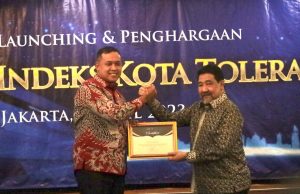 Pemerintah Kota Bekasi Raih Peringkat 3 Indeks Kota Toleran