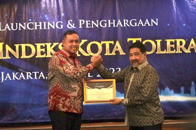 Pemerintah Kota Bekasi Raih Peringkat 3 Indeks Kota Toleran