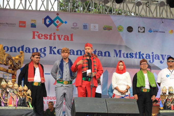 Masyarakat Kecamatan Mustikajaya Kota Bekasi Antusias Sambut Festival Adu Bedug Dan Dongdang 2023