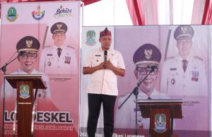 Tri Adhianto Plt. Wali Kota Bekasi Sambut Tim Penilai Lomba Penilaian Desa Kelurahan Tingkat Provinsi Jawa Barat di Kelurahan Jatirangga