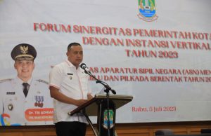 TINGKATKAN SINERGITAS ANTAR INSTANSI GUNA NETRALITAS ASN DI KOTA BEKASI