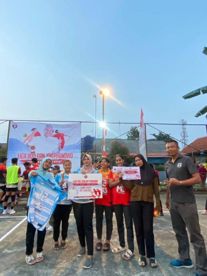 CLUB BOLA VOLLEY M3 (Mas Tri Adhianto) MENYABET JUARA 1 TURNAMEN SAHABAT GANJAR (SAGA CUP) 2023