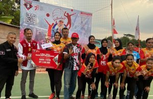 M3VC Kota Bekasi Putri Menyabet Juara 1 Liga Bola Volley Sahabat Ganjar Se-Jawa Barat