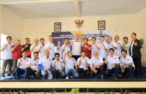 Wali Kota Bekasi Tri Adhianto Hadiri Pelantikan Pengurus Cabang PTMSI Kota Bekasi