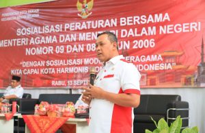 Sosialisasi PBM oleh FKUB Terus Berlanjut, Wali Kota Bekasi: “Jaga dan Pertahankan Kerukunan Umat Beragama yang Sudah Terjalin Baik