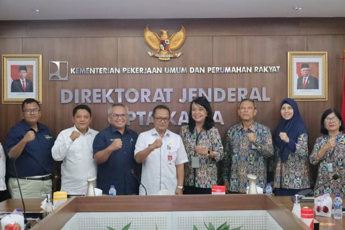 Terus Lakukan Upaya Pemenuhan Kebutuhan Air Bersih, Pj. Wali Kota Bekasi Sambangi Ditjen Cipta Karya