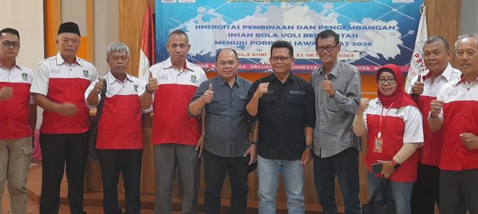 Persatuan Bola Voli Seluruh Indonesia (PBVSI) Kota Bekasi Menggelar Rakor dan Raker Di Gedung KONI Kota Bekasi