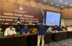 Rapat Pleno Terbuka KPUD Kota Bekasi Paska Hasil Keputusan MK