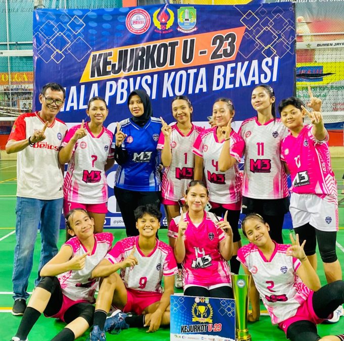 KLUB BOLA VOLI M3 (Mas Tri Adhianto) JUARA I KEJURKOT U-23 PIALA PBVSI KOTA BEKASI 2025