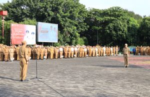 Apel Perdana Wawali Harris Bobihoe “Program 100 Hari Kerja Zero Complain”