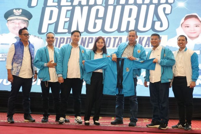Pelantikan DPD KNPI Kota Bekasi, Wagub Jabar dan Wali Kota Bekasi Harap Bersatunya Pemuda