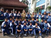 Wali Kota Bekasi Lepas Tim Tajimalela untuk Berlaga di Turnamen Internasional Singa Cup U-14 di Singapura.