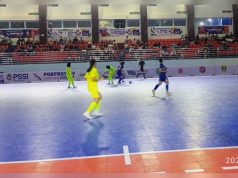 Porprov Jabar XV: Takluk dari Kota Bandung, Pelatih Tim Futsal Putri Kota Bekasi Fokus Evaluasi dan Mental Bertanding