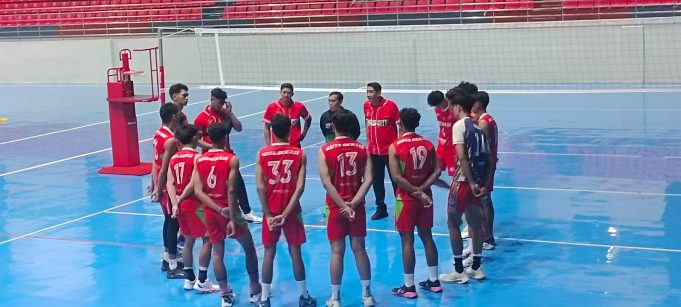 Menghadapi PORPROV ke XV Jawa Barat TIM Bolavoli Kota Bekasi Menjalani Pusat Pelatihan / Training Center Dengan Ketat