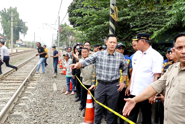 Dampingi Menko AHY Tinjau Infrastruktur, Wali Kota Bekasi Pastikan Percepatan Pembangunan Flyover Bulak Kapal