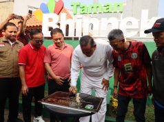 Resmikan Taman Bhineka di Perum Mandosi Permai Jatiluhur, Wali Kota Bekasi Ajak Warga Peduli Rawat Lingkungan